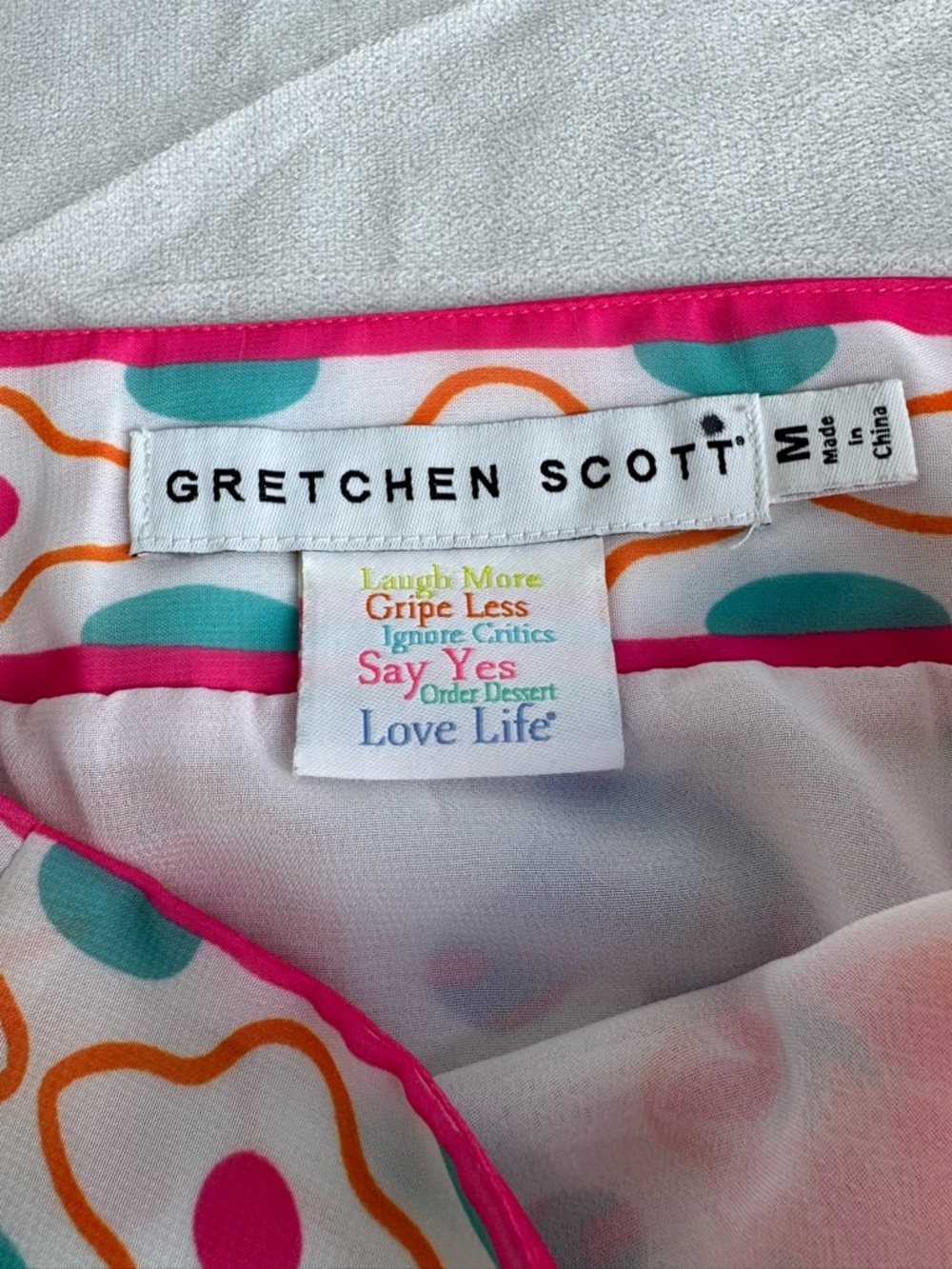 Gretchen Scott Ipanema Long Maxi Tiered Skirt Animal Kingdom Women Medium Bright - Picture 2 of 9